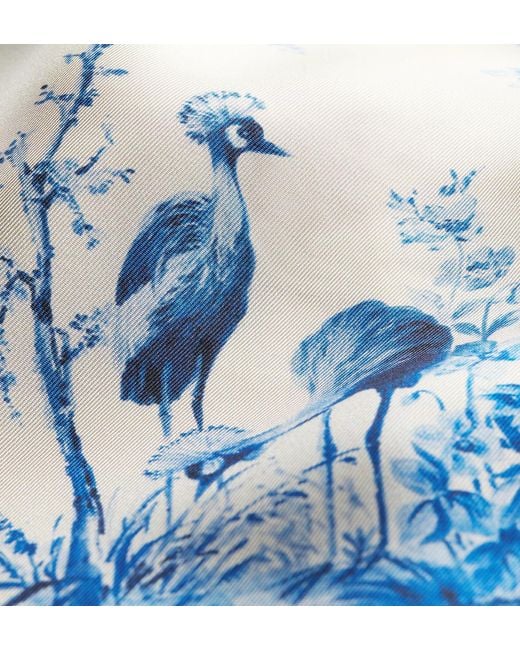Dior Blue Long-Sleeved Shirt