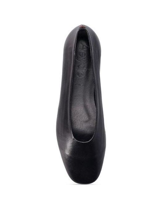 Aeyde Black Logo Flat Shoes