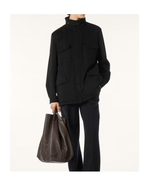 Loro Piana Black Traveller Field Jacket for men