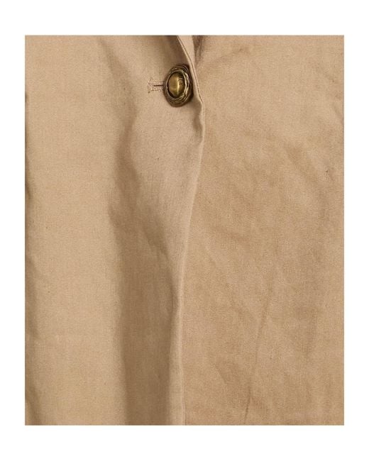 Rag & Bone Natural Plain Colour Single-Breasted Blazer