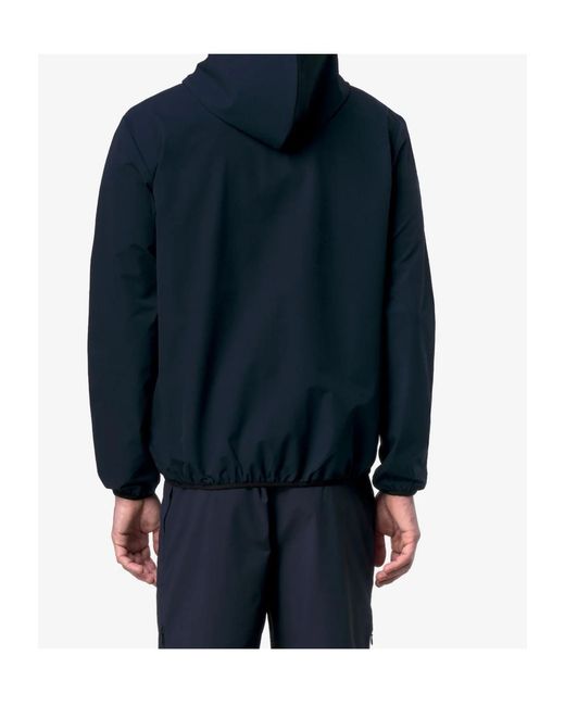 K-Way Blue Journeer Travel Hooded Jacket for men