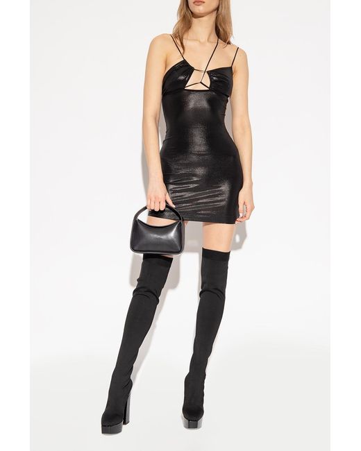 Jimmy Choo Black Giome 140Mm Over-The-Knee Platform Boots