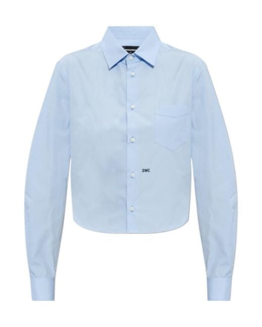 DSquared² Blue Classic Mini Dean Shirt