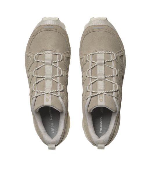 Salomon Lab Gray Speedcross 3 Round-Head Trainers