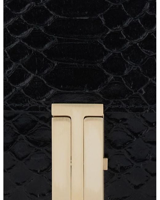 Tom Ford Black Chain-Handle Handbag