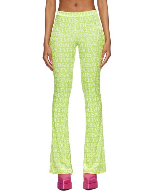 Versace Green Trouser