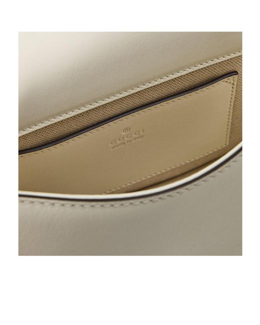 Gucci Natural Solid Color Shoulder Bag