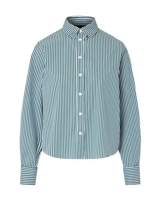 Liu Jo Blue Striped Shirt
