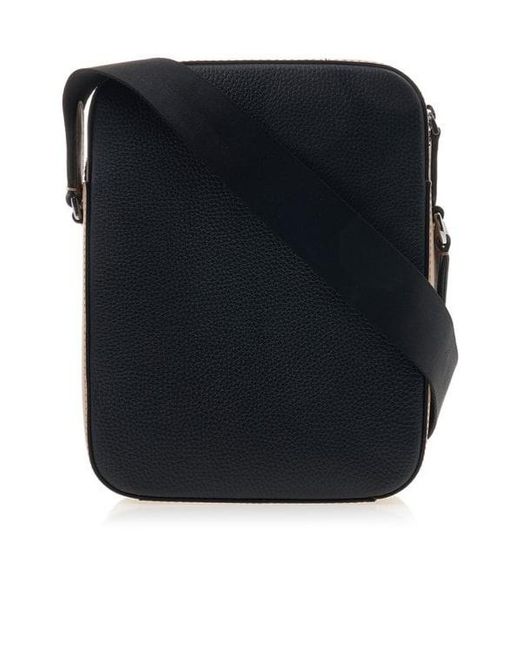 Michael Kors Black Pattern Cross-Body Bag for men