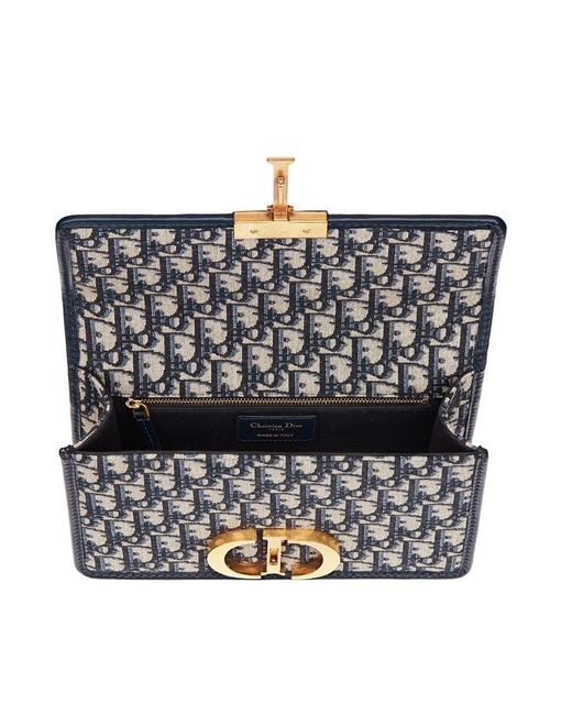 Dior Blue 30 Montaigne Bag