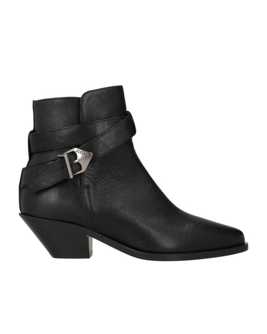 Isabel Marant Black Denim Ankle Boots