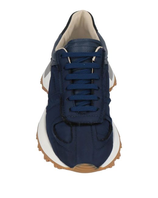 Maison Margiela Blue Solid Color Sneakers