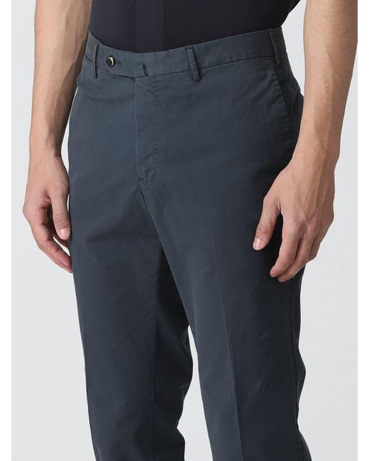 Pt Pantaloni Blue Pt Torino Tailored Trousers for men