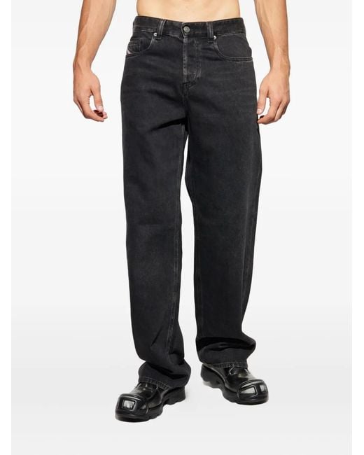 DIESEL Black 2001 D-Macro L34 Jeans for men
