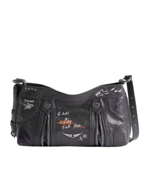 Zadig & Voltaire Black Sunny Mood Humberto Bag