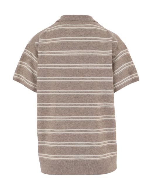 THE GARMENT Gray Como Dads Polo Shirt