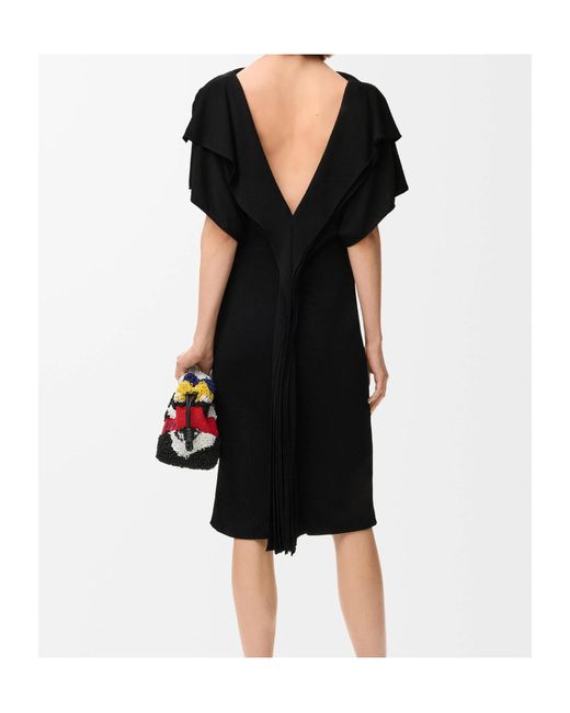 Loewe Black Lightweight Fluid Dress