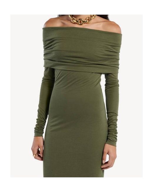 balenciaga green dress Long-Sleeve Maxi in 2S-2M-1L-1XL