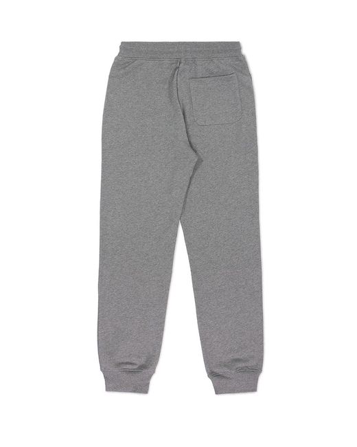 Moschino Gray Logo Printed Sweatpants