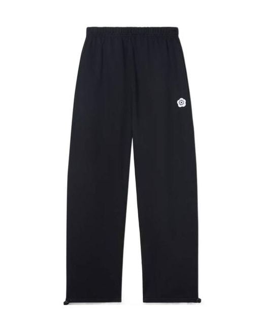 KENZO Blue Boke Flower 2.0 Embroidered Jogging Pants for men