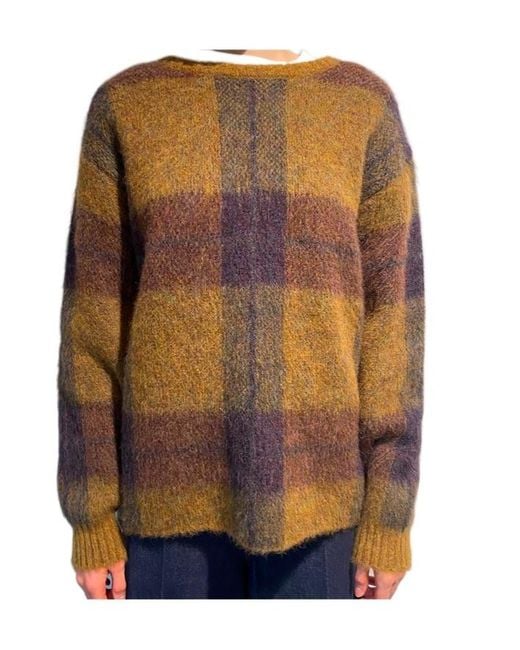 Max Mara Orange Long-Sleeve Knit Top