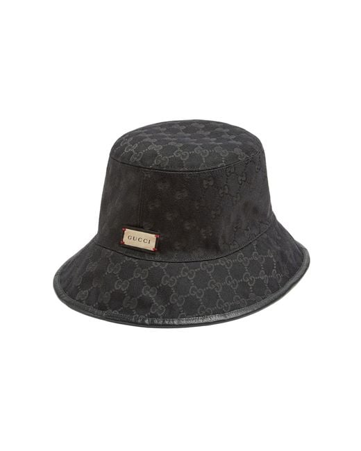 Gucci Gray Reversible Bucket Hat for men