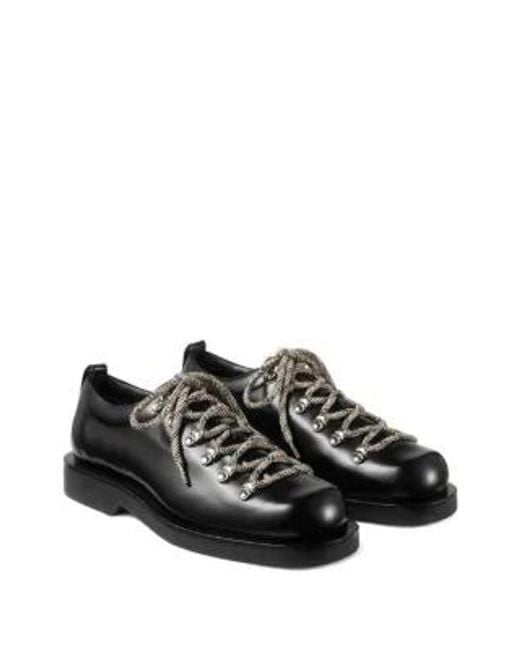 Jimmy Choo Black Reeves Lace-Up Shoes for men