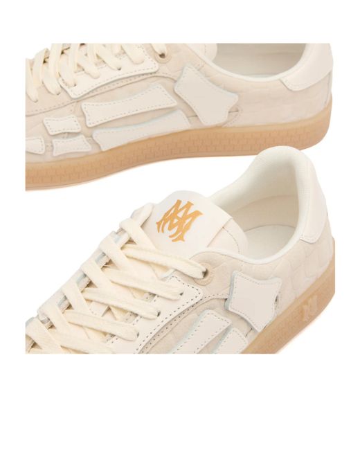 Amiri White Lace-Up Sneakers for men