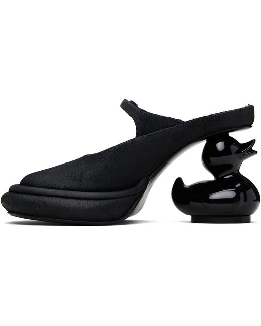 Maison Mihara Yasuhiro Black Duck High Heels