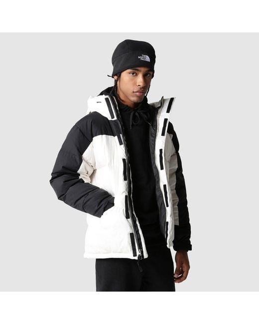 The North Face Black Logo Embroidered Zipped Puffer Jacket for men
