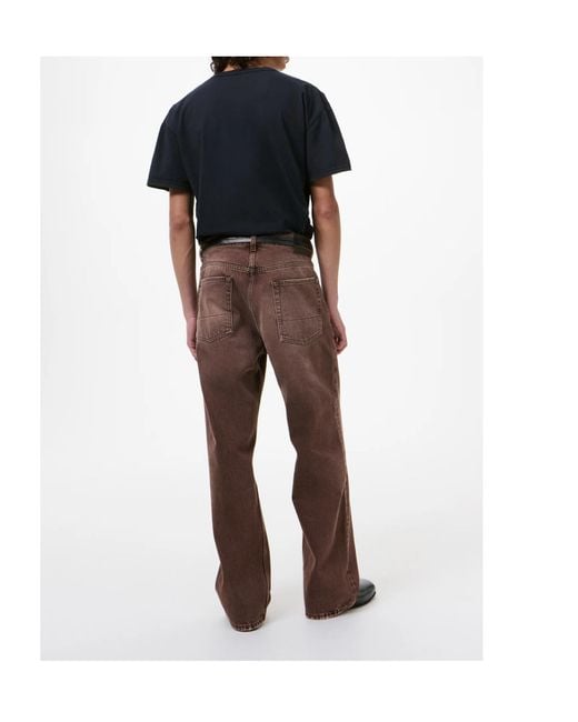 Our Legacy Brown Third Cut Jeans for men