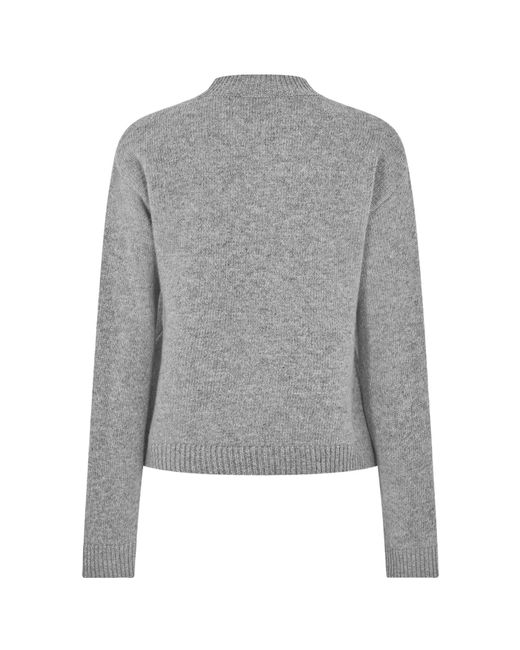 Gucci Gray Simple Knitted Sweater