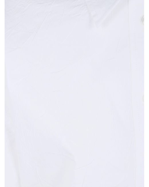 Rohe White Crinkled Shirt