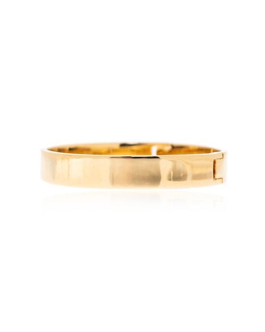 DSquared² Metallic Logo Engraved Bracelet