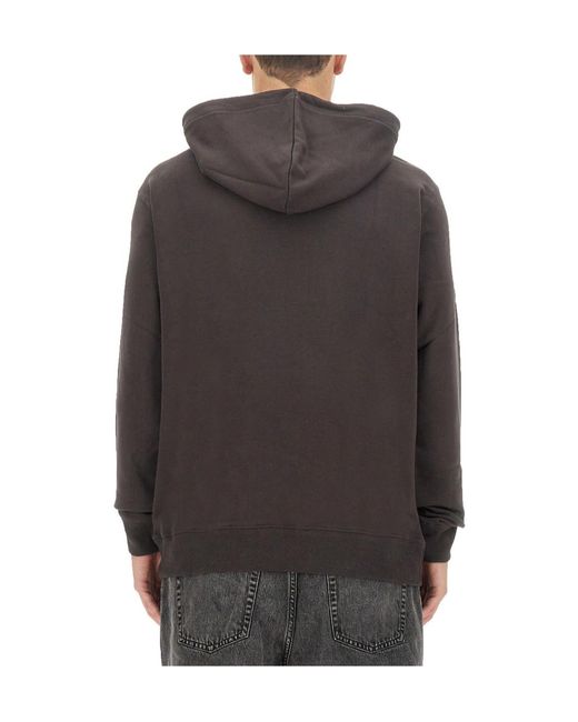 Etudes Studio Black Klein Tudes Organic Cotton Hoodie for men