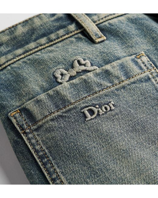 Dior Gray Flared Jeans