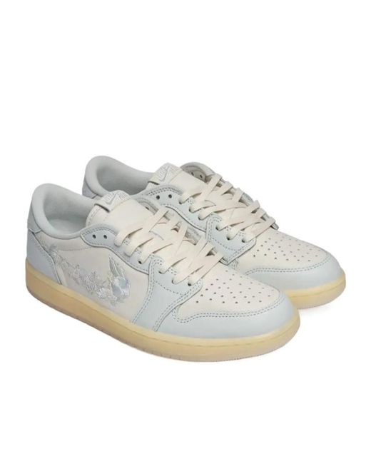 Nike White Air Jordan 1 Retro Low Sneakers for men