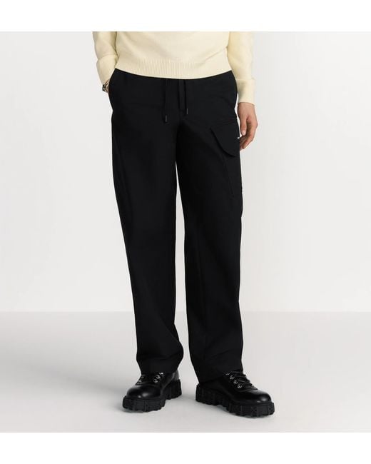 Dior Homme Cargo Trousers in Black for Men | Lyst