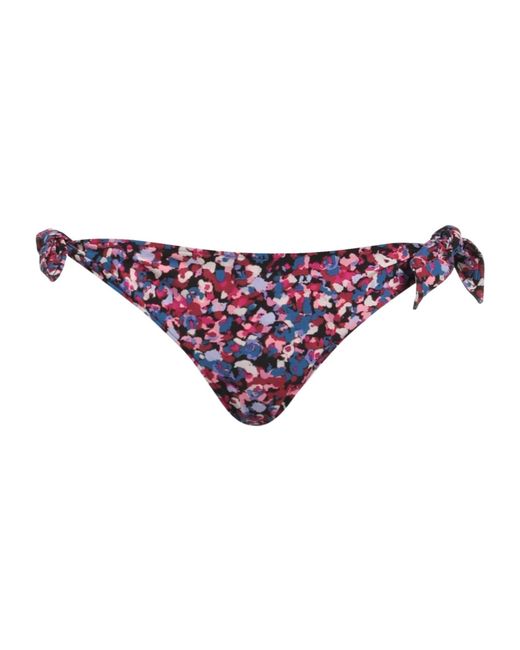 Isabel Marant Purple Multi-Colored Bikini Bottom