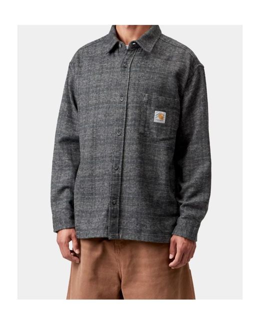 Carhartt Gray L/ Bagley Shirt for men
