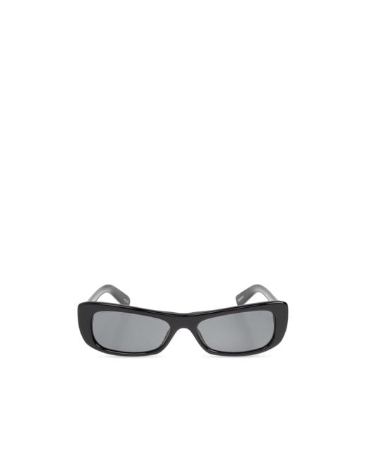 Jacquemus White Les Lunettes Capri Sunglasses for men