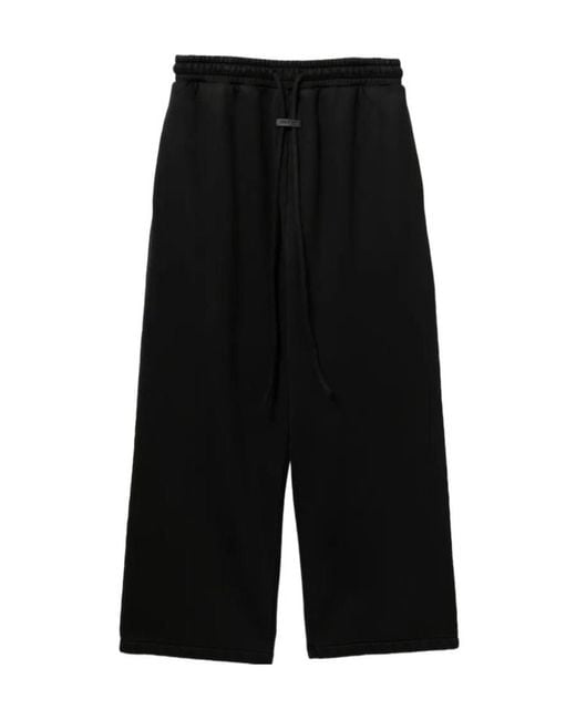 Fear Of God Black Straight-Leg Trousers for men