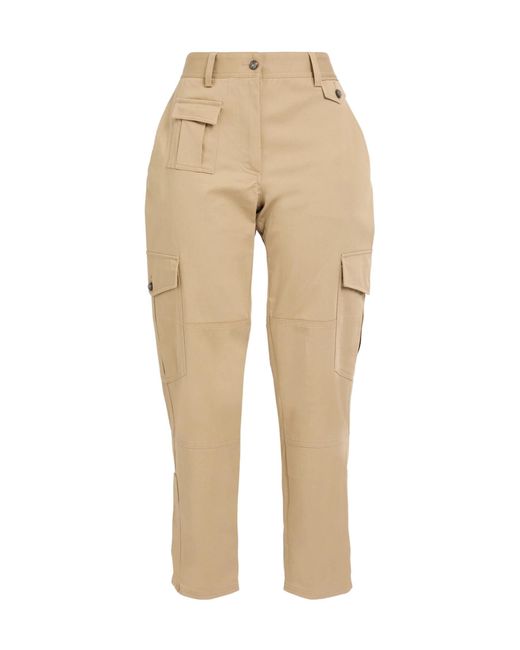 Dolce & Gabbana Natural Stretch Cargo Pants