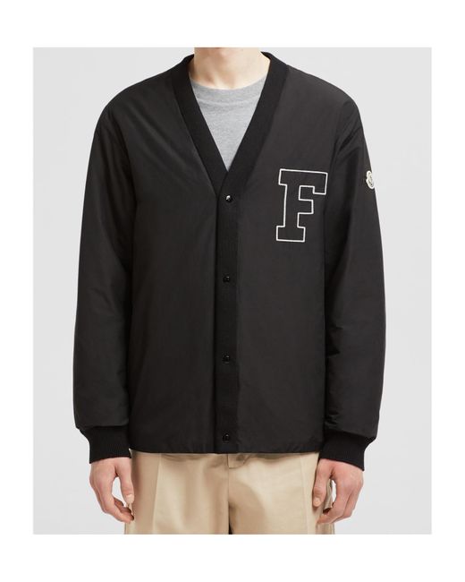 Moncler Black X Frgmt Anise Short Down Jacket for men