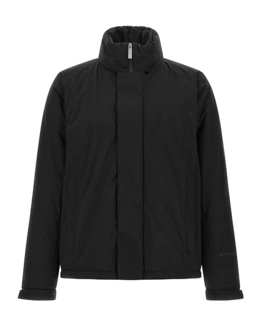 Herno Black Laminar Gore-Tex Padded Jacket for men