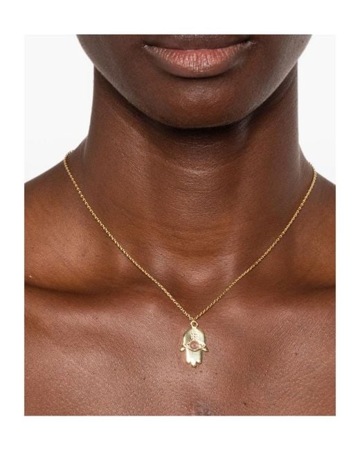 Vivienne Westwood White Marzia Pendant Necklace