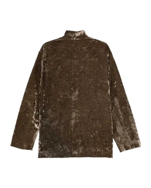 Uma Wang Brown Long-Sleeve Jacket for men