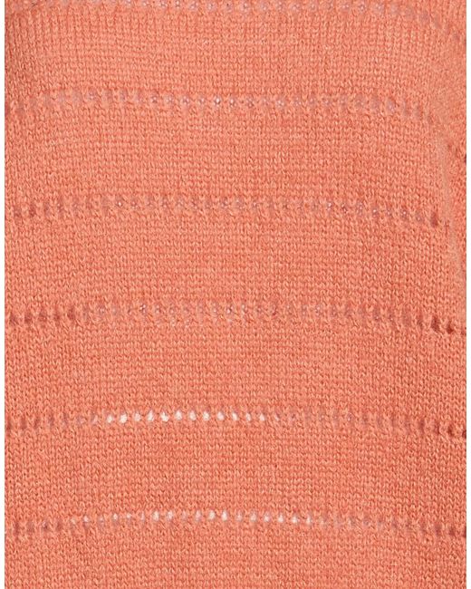 Isabel Marant Orange Crewneck Knit Sweater