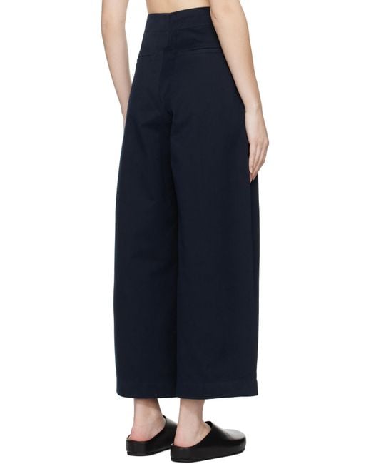 Studio Nicholson Blue Dordoni Trousers