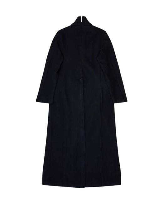 Daniela Gregis Blue Button-Down Coat
